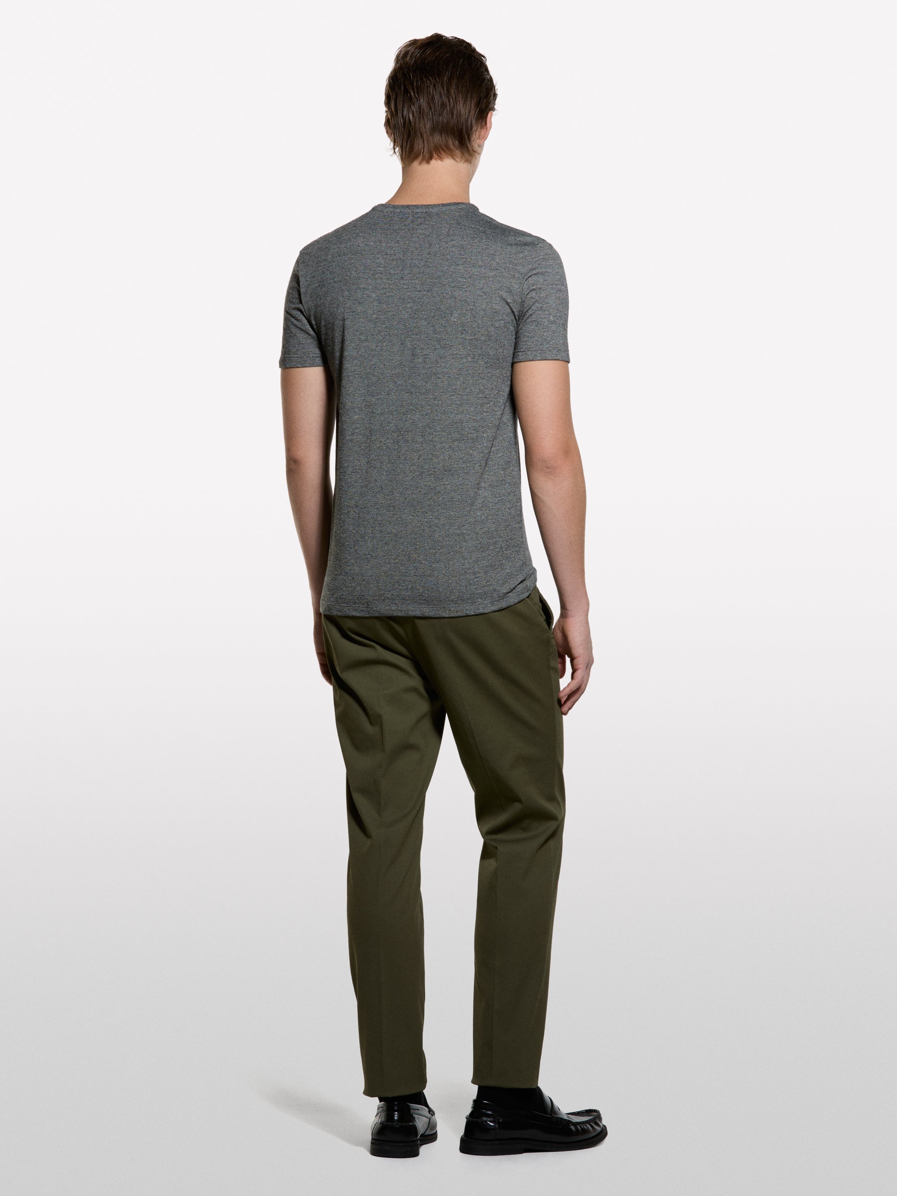 T-shirt fio tinto cinza-escuro - ucb_image_B
