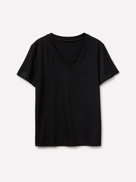 T-shirt com decote em V - ucb_image_FS