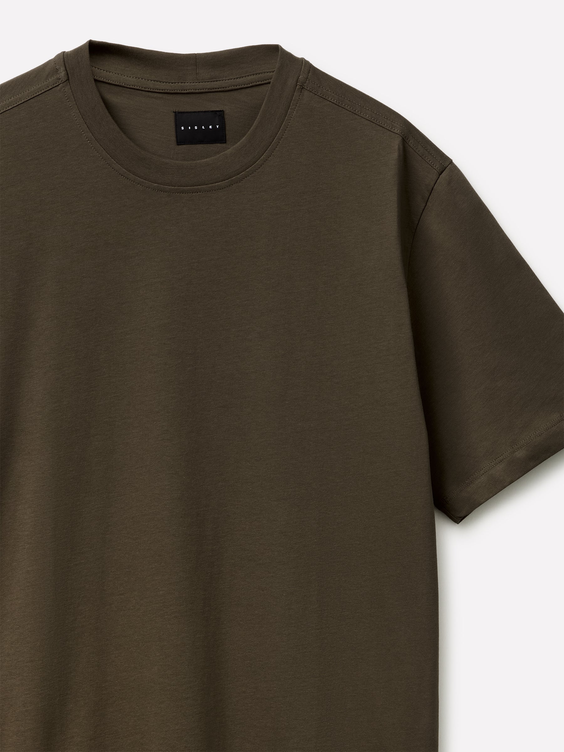T-shirt de gola redonda regular fit - ucb_image_DS1