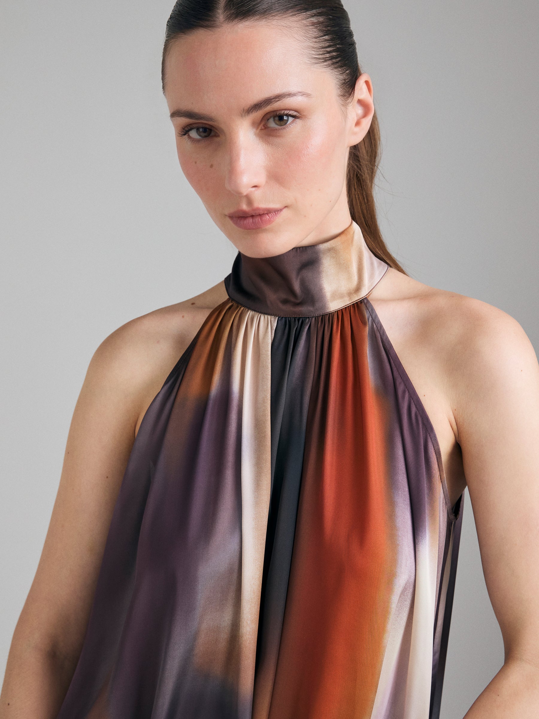 Vestido comprido estampado - ucb_image_FY