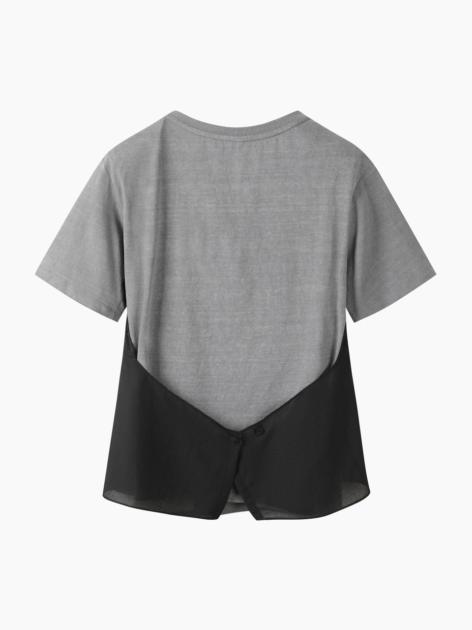 T-shirt com top em contraste - ucb_image_FS