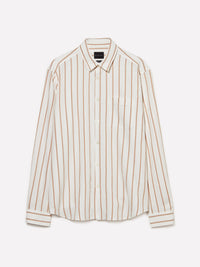 Camisa às riscas multicolor com bolso pequeno - ucb_image_FS