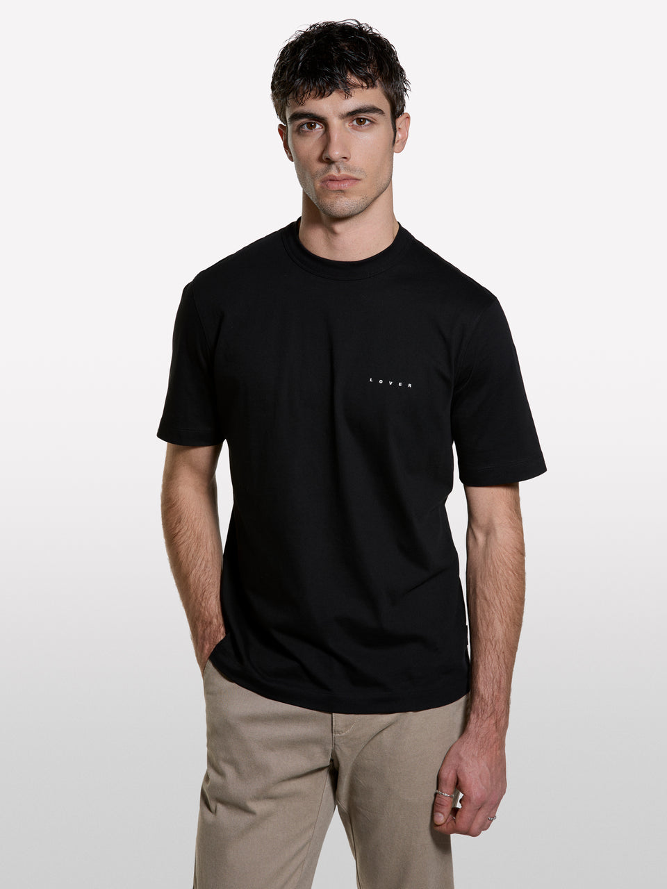 T-shirt preta com estampa 100% algodão orgânico - ucb_image_FY