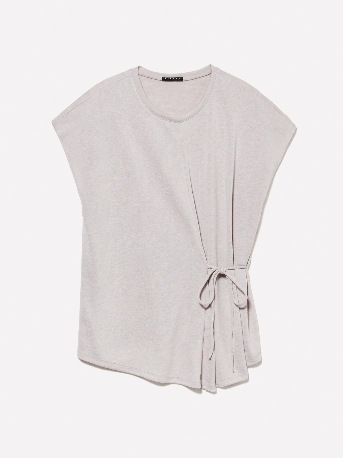 T-shirt cinzenta com atilhos - ucb_image_FS