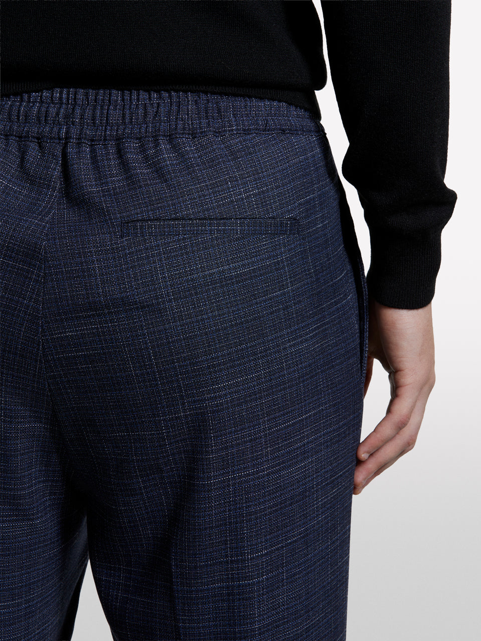 Joggers fio tinto azul-escuro  - ucb_image_FY