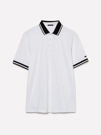 Polo branco slim fit com contraste - ucb_image_FS