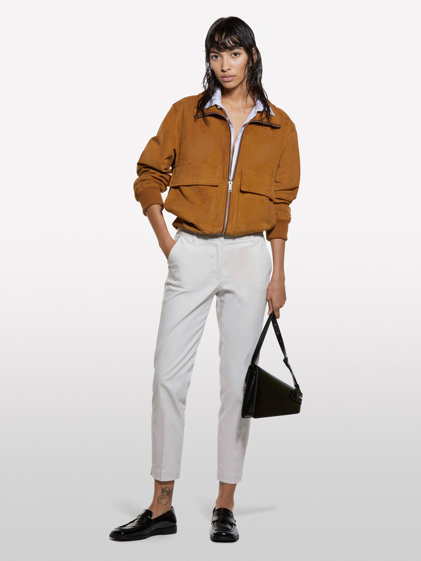 Chinos slim fit bege claro - ucb_image_F