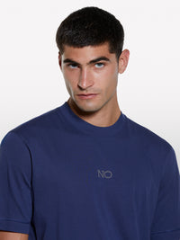 T-shirt azul-escuro com estampa - ucb_image_FY