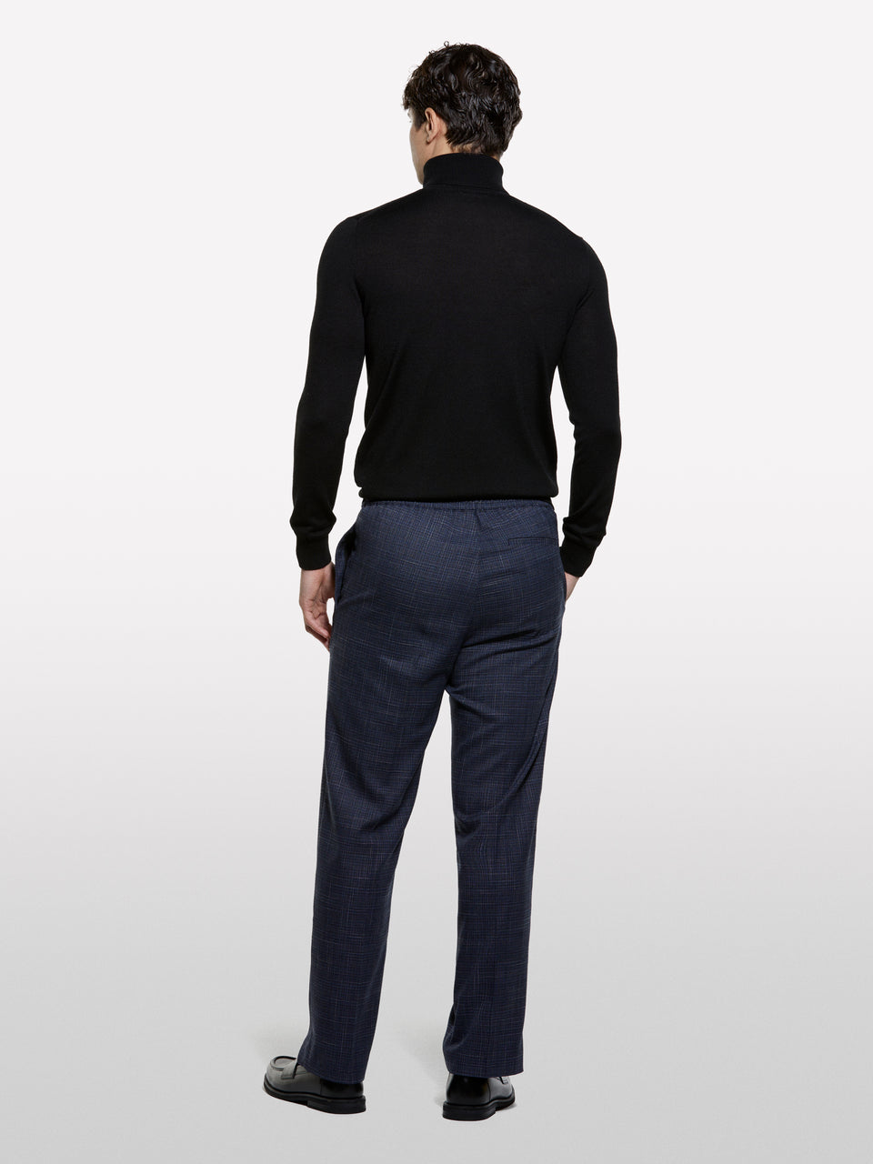 Joggers fio tinto azul-escuro  - ucb_image_B