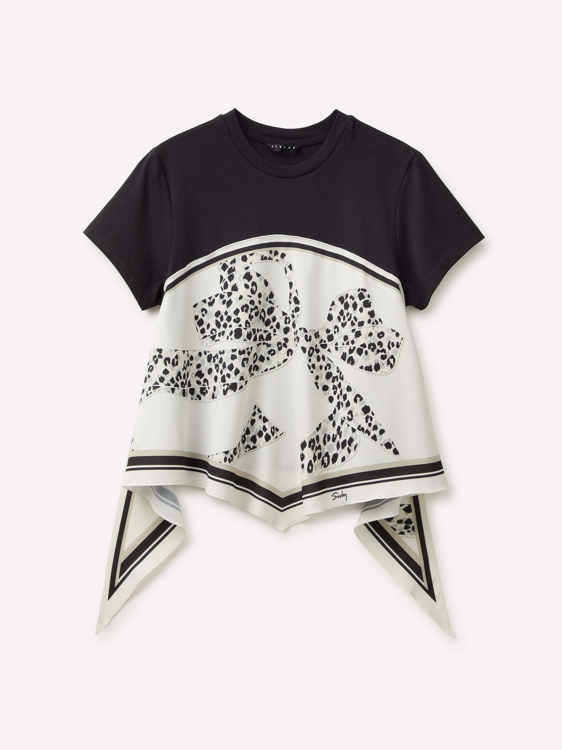 T-shirt com estampado de lenço - ucb_image_FS